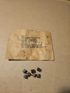 Package Of 7 Beech 185979-1 Bushings - Cowl Flap Hinge